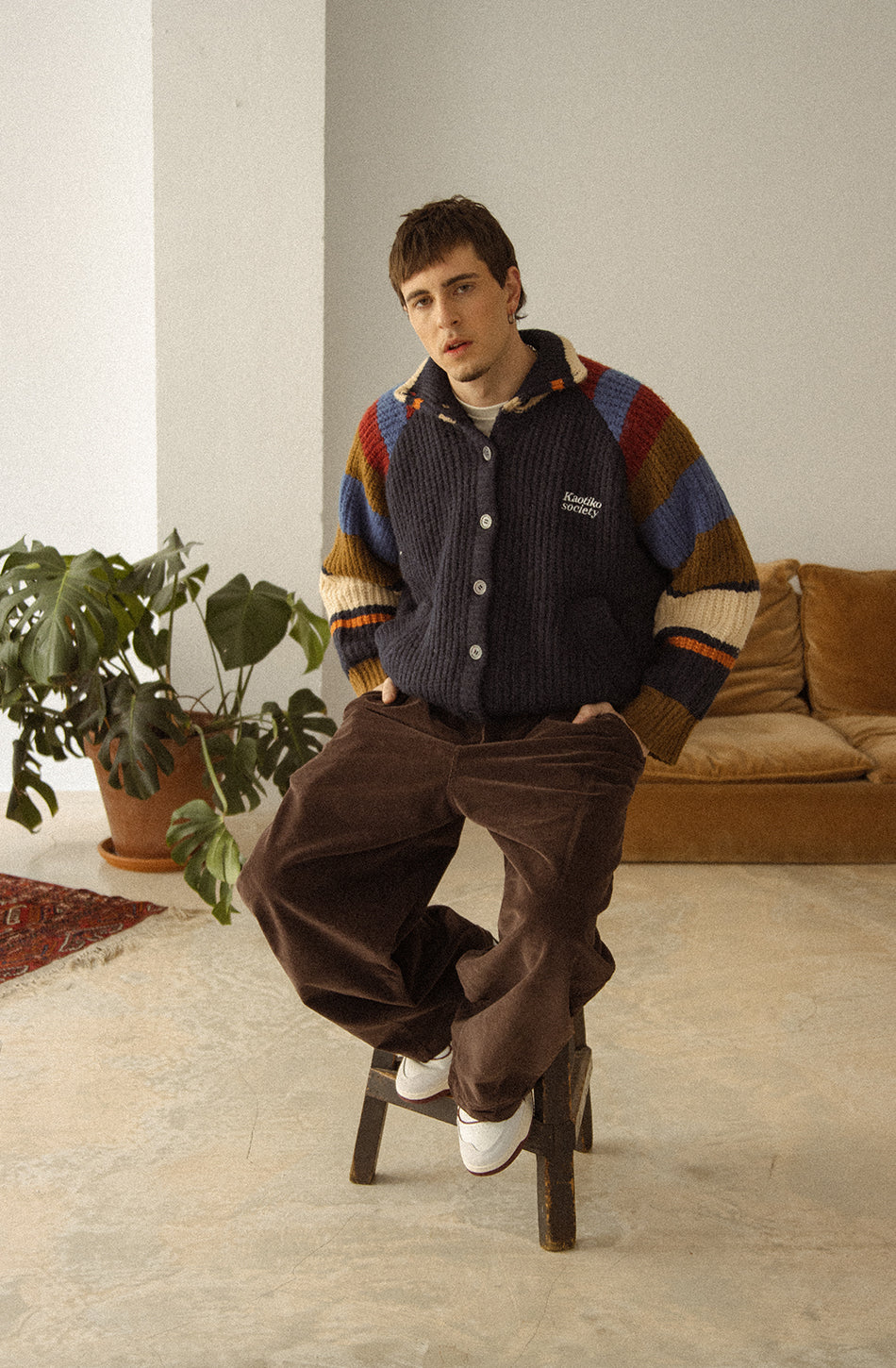 Indie Stripes Navy Jacket