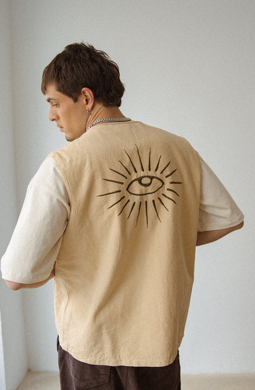 Western Eye Bone Weste