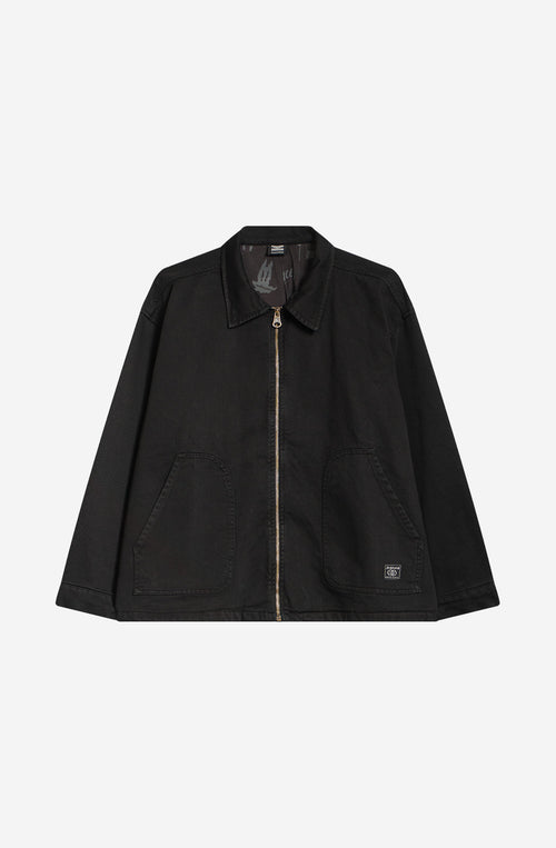 Trance Eyes Schwarze Jacke