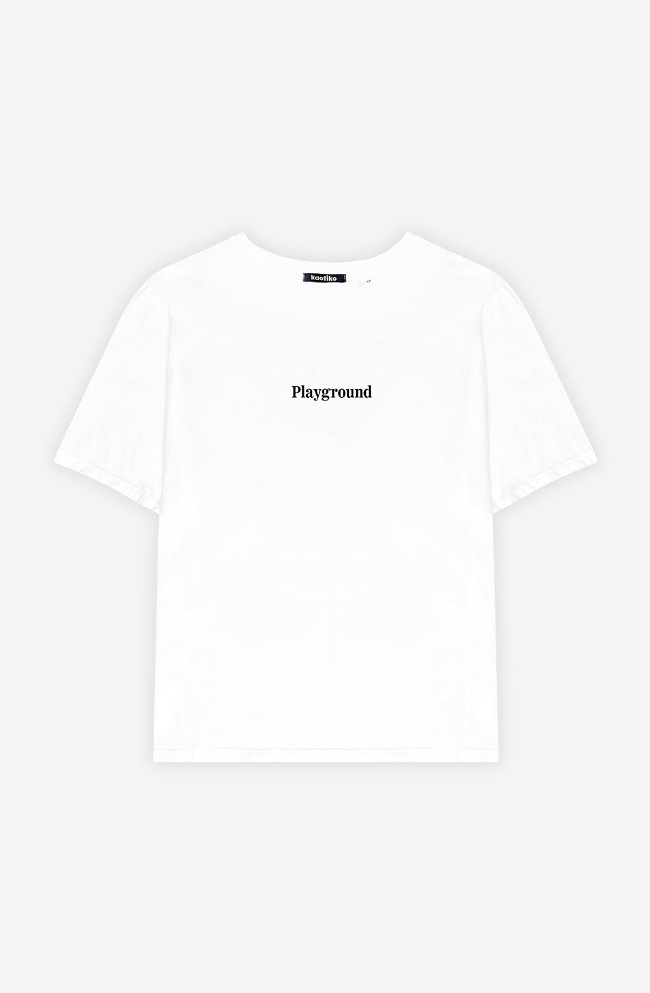 Washed Naughty Puppies White T-shirt