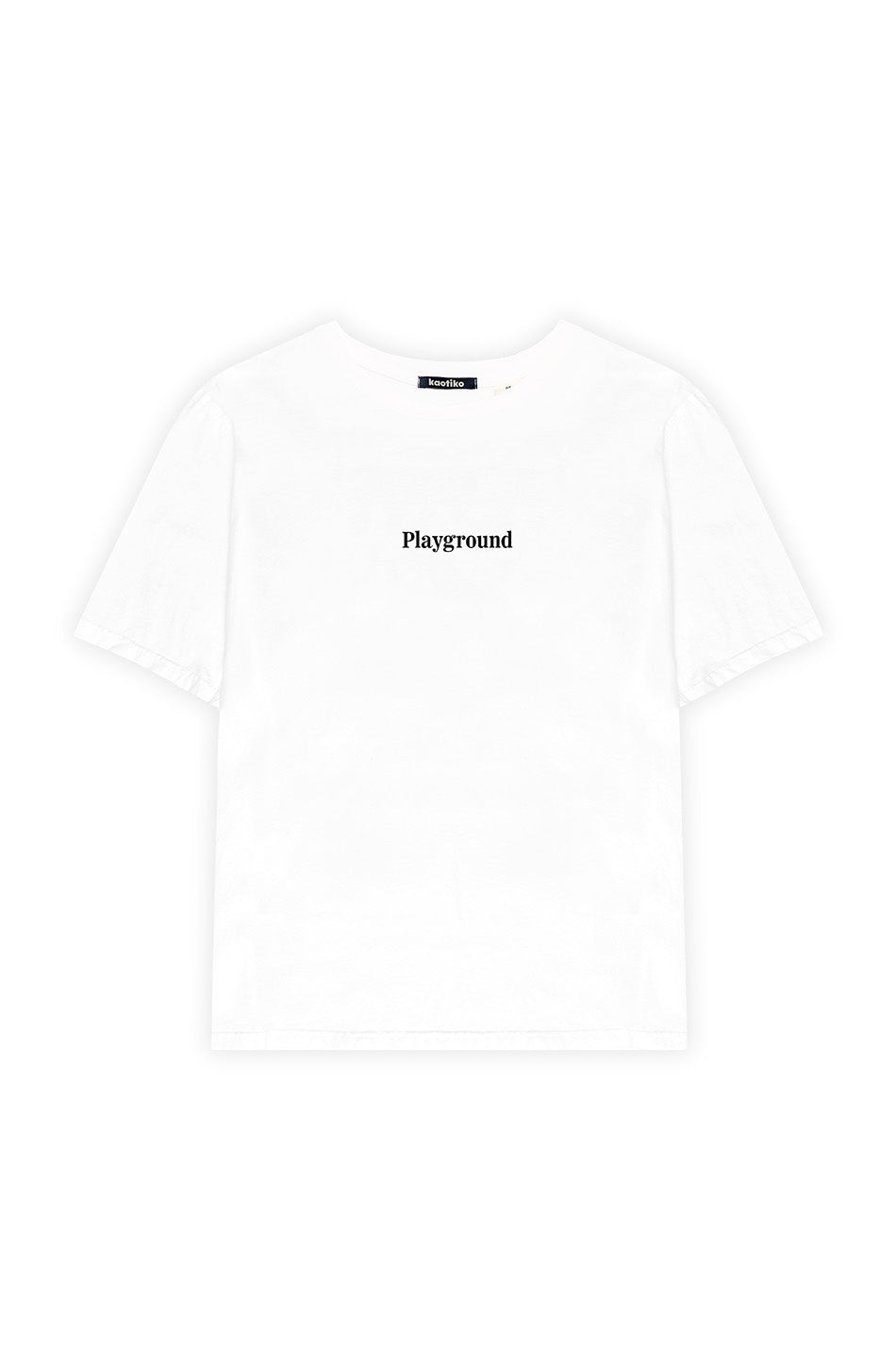 Washed Naughty Puppies White T-shirt