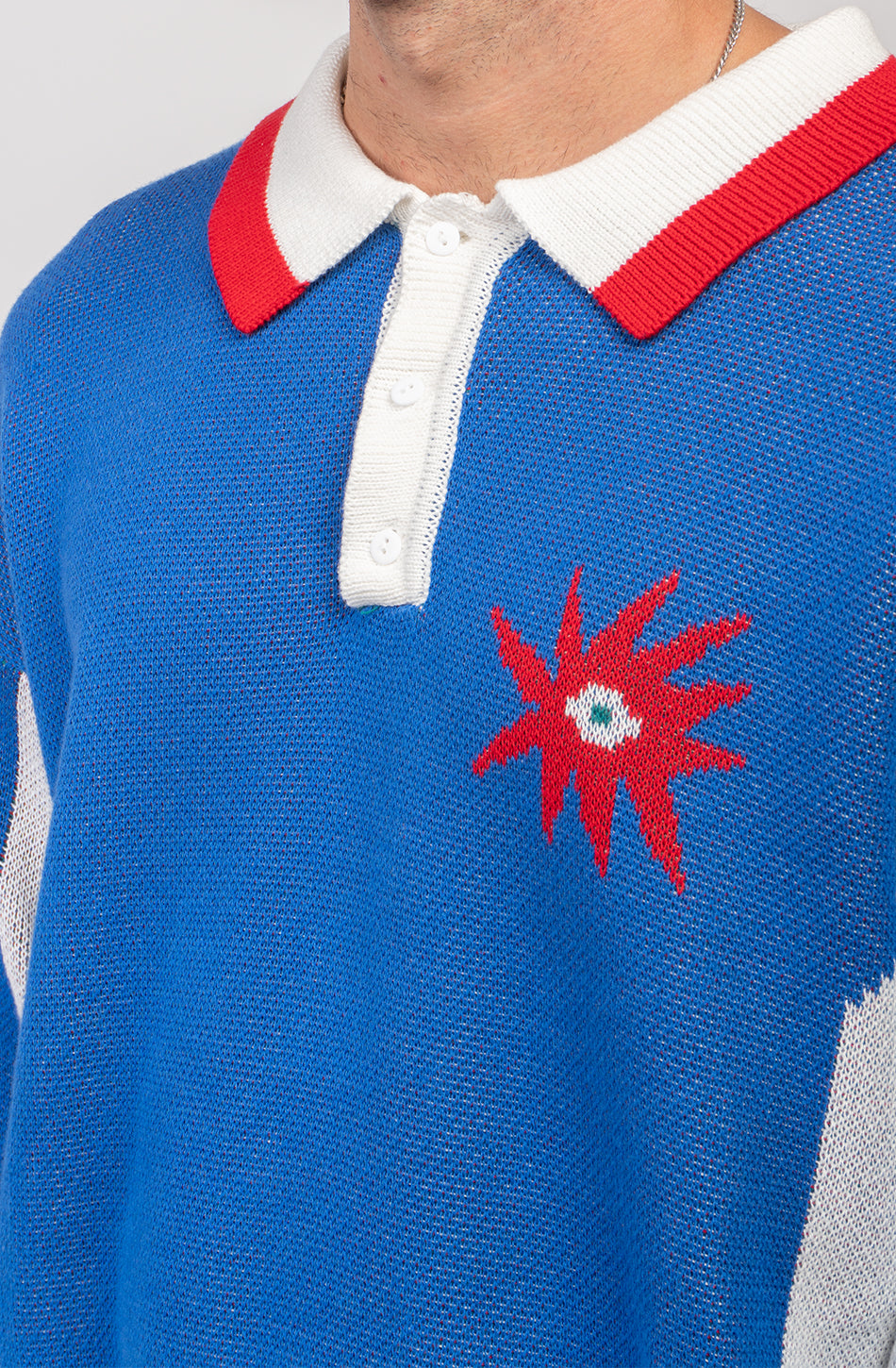 Polo oversize Jersey Tricky Love Royal