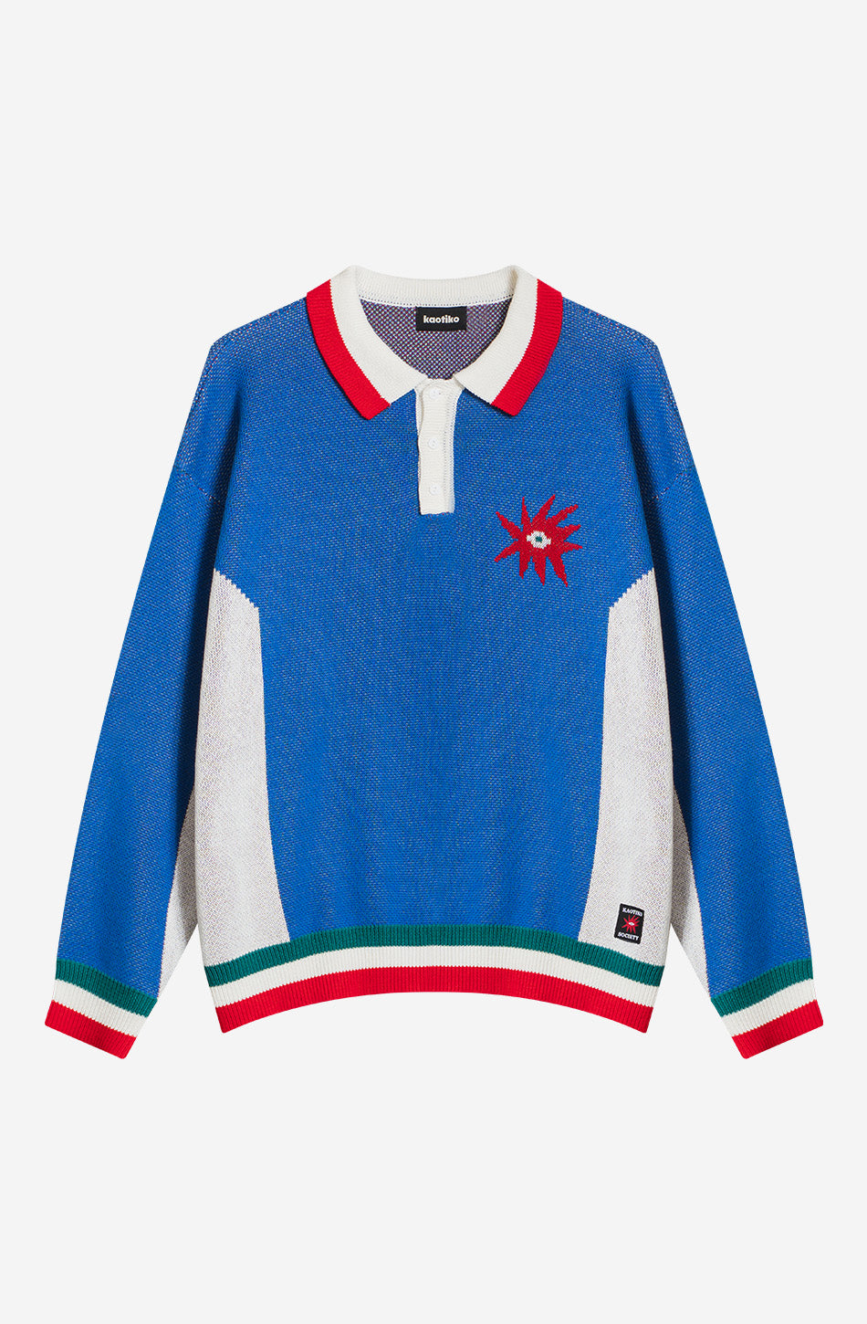 Polo oversize Jersey Tricky Love Royal