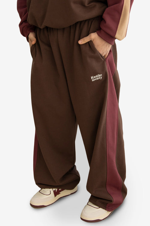 Pantalon Hudson Brown/Dark Burgundy