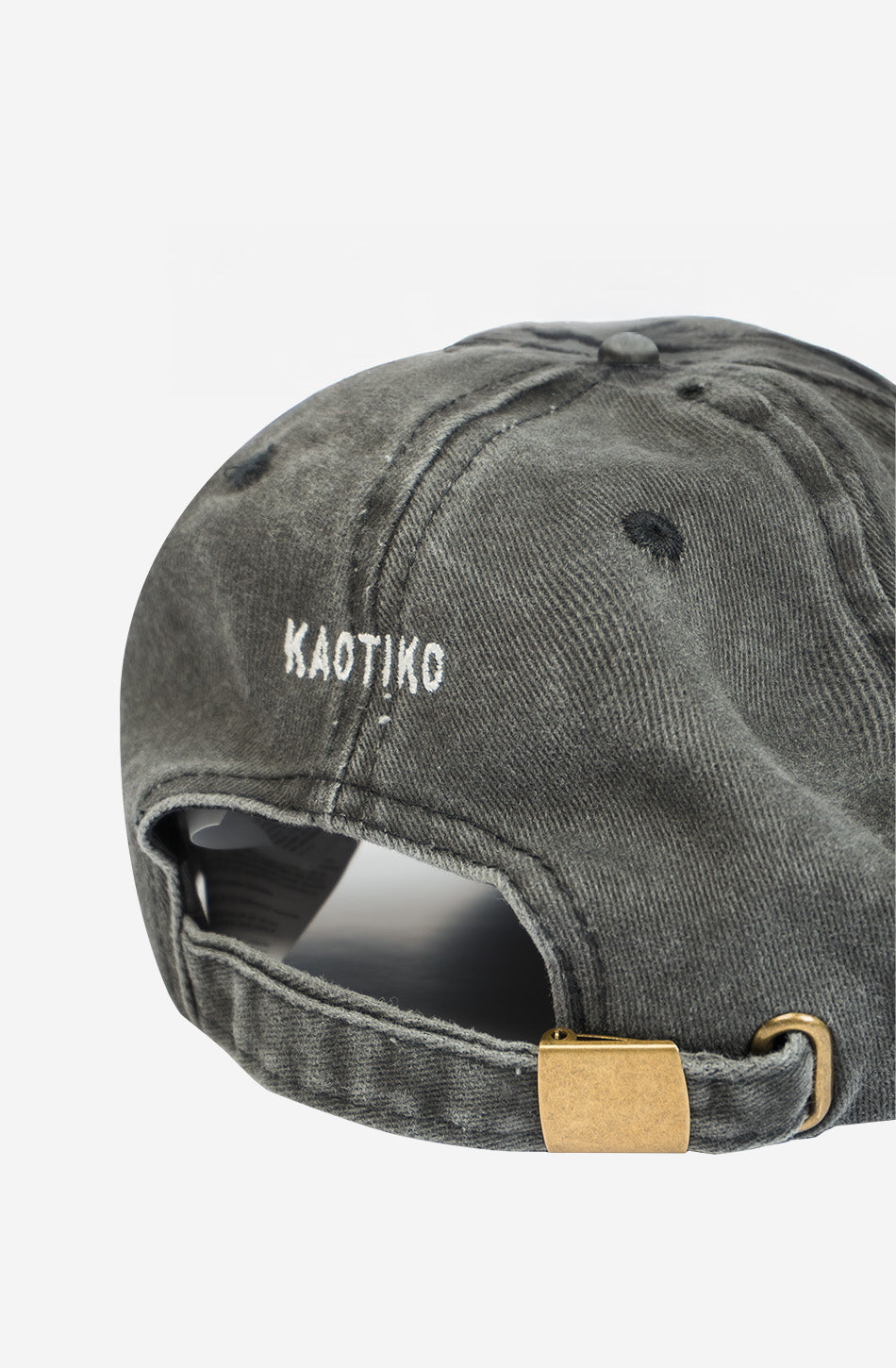 Dalian Cap Washed Black