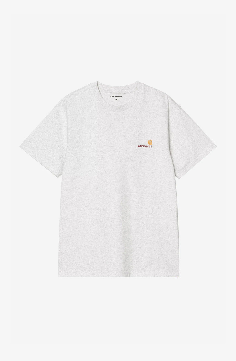 Carhartt WIP – T-Shirt „American Script“ in Asche