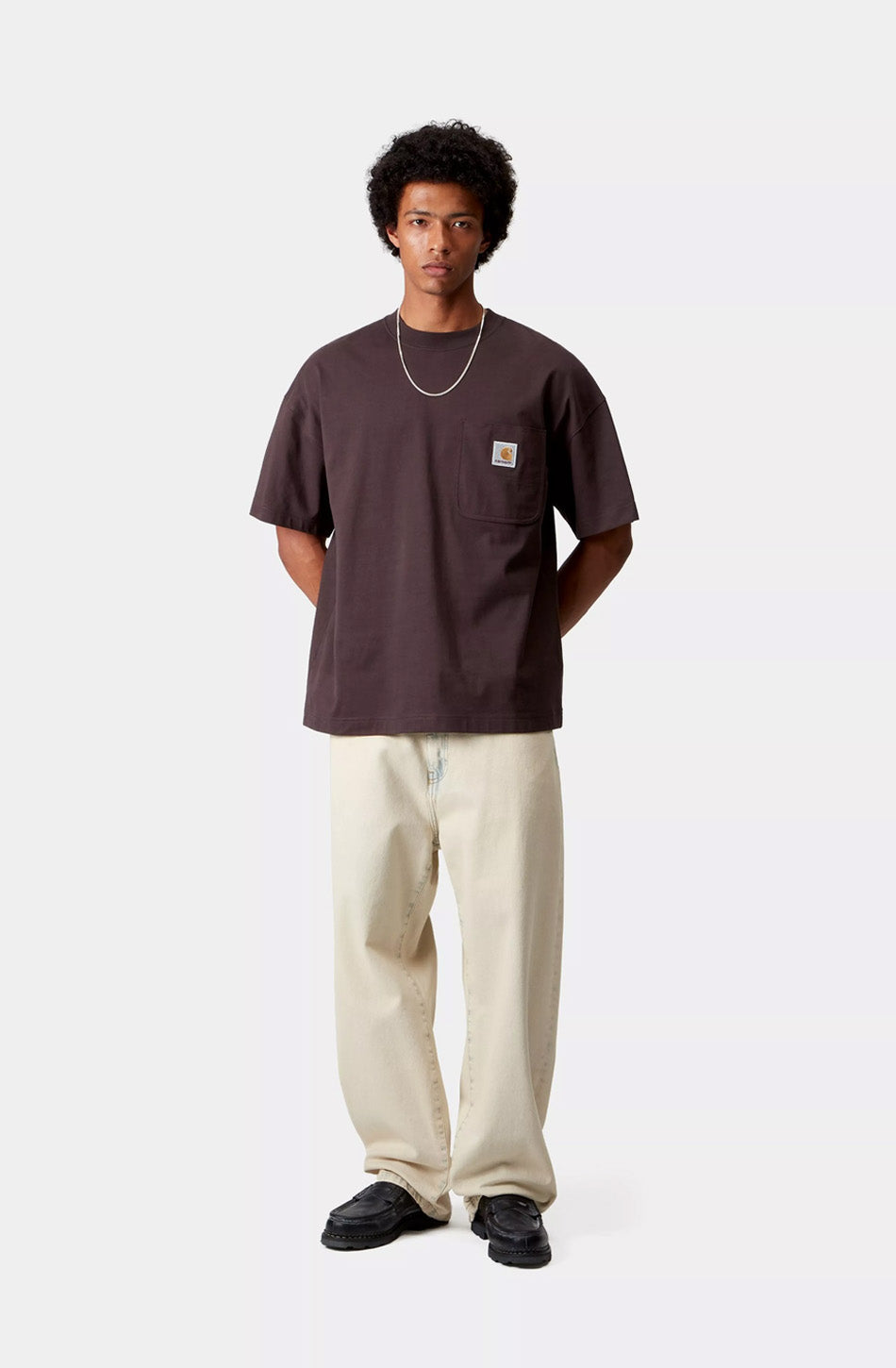 T-shirt Carhartt WIP Pocket Palisander