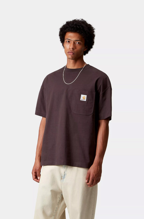 T-shirt Carhartt WIP Pocket Palisander