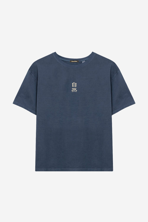 Washed Blood Of China T-shirt Navy