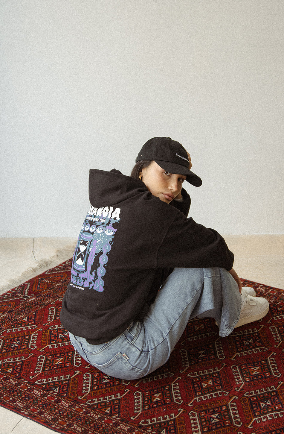 Paranoia Black Sweatshirt