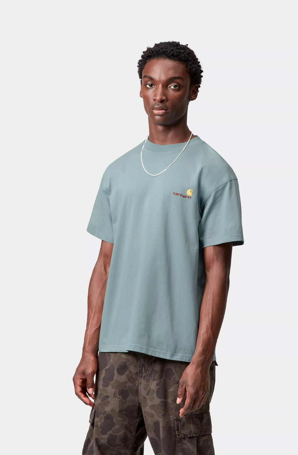 T-shirt Carhartt WIP American Script Citadel 