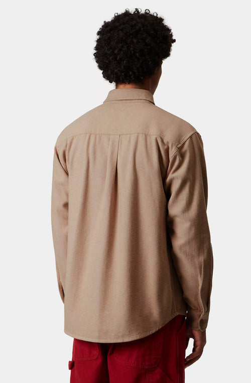 Chemise Carhartt WIP Edgar Peanut/Wax 