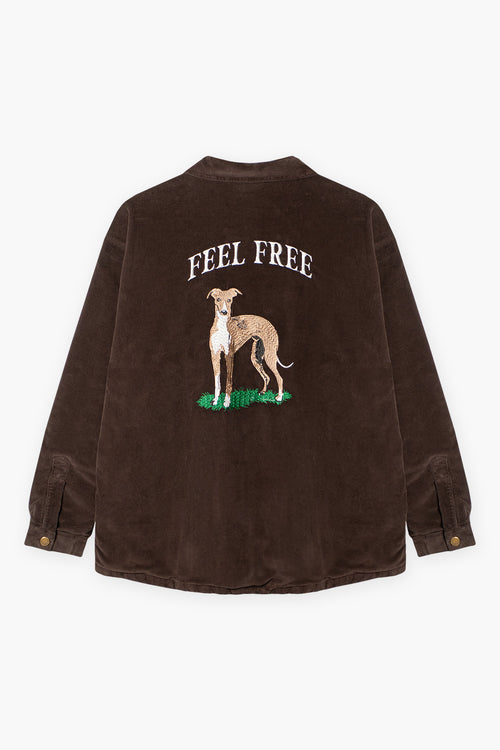 Chaqueta Feel Free Brown