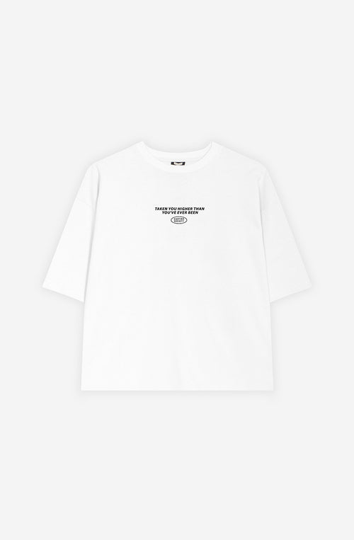 Rats Trance T-Shirt aus Bio-Baumwolle in Weiß