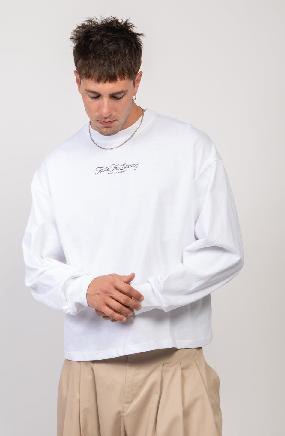 Taste The Luxury White T-shirt