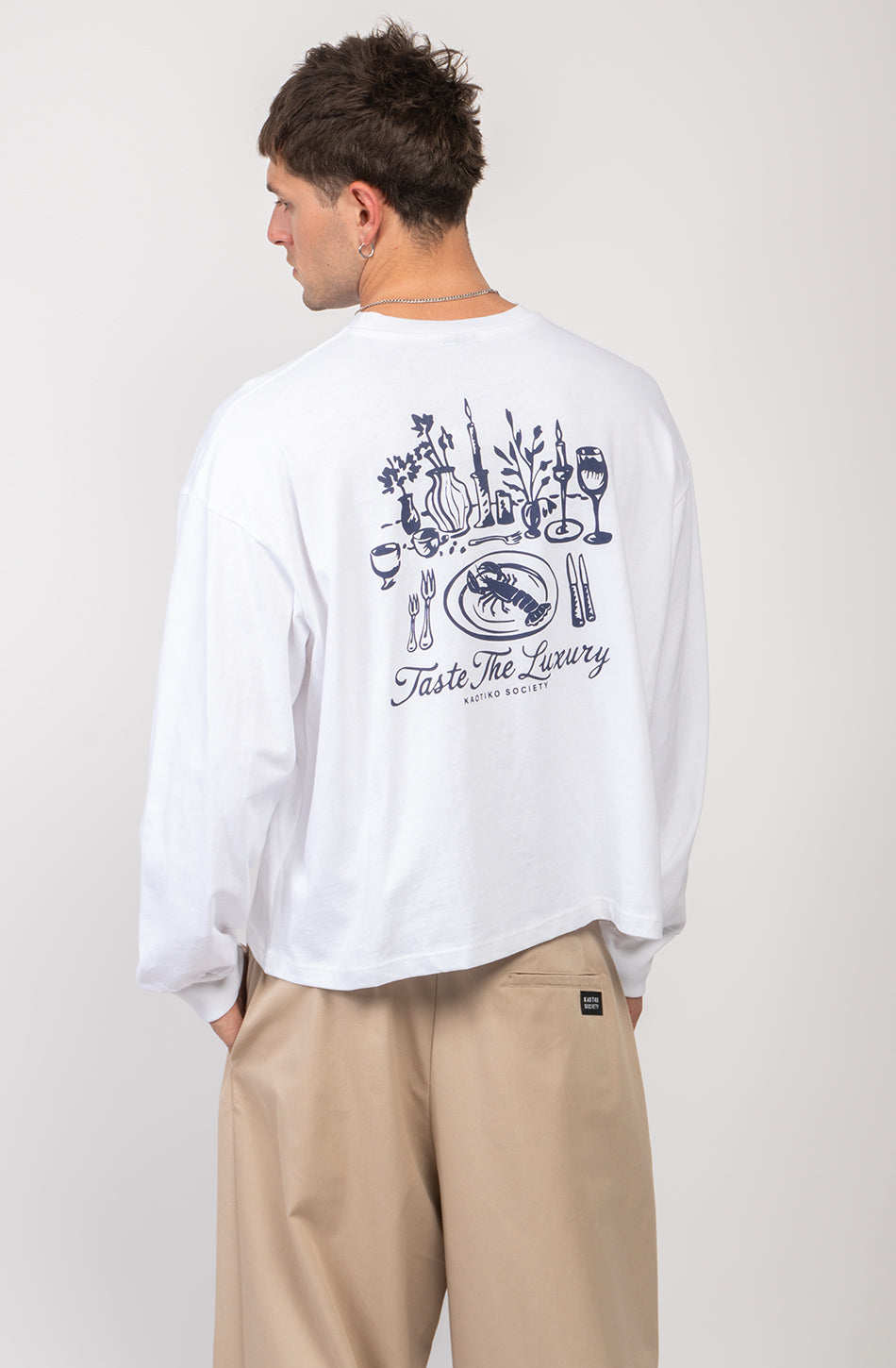 Taste The Luxury White T-shirt