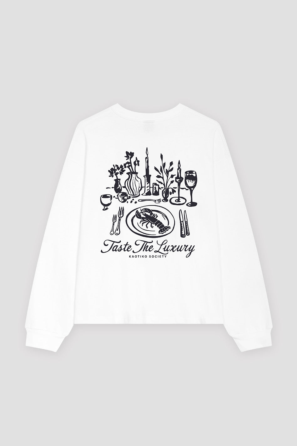 Goûtez au t-shirt blanc de luxe