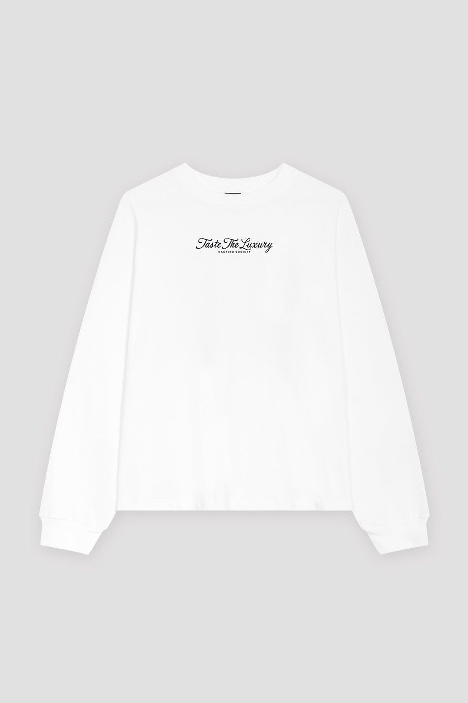 Goûtez au t-shirt blanc de luxe