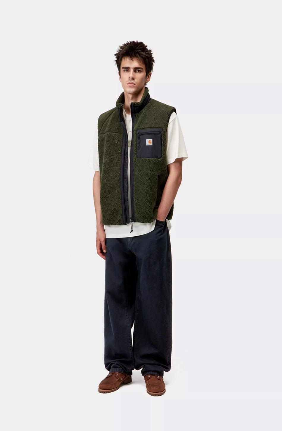 Pantalon Carhartt WIP Landon Blue Midnight Wash