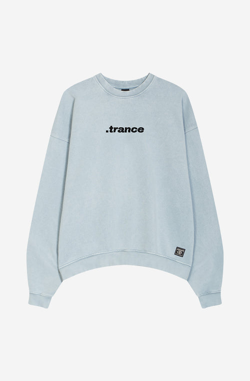 Sudadera Washed Trance The End Steel 