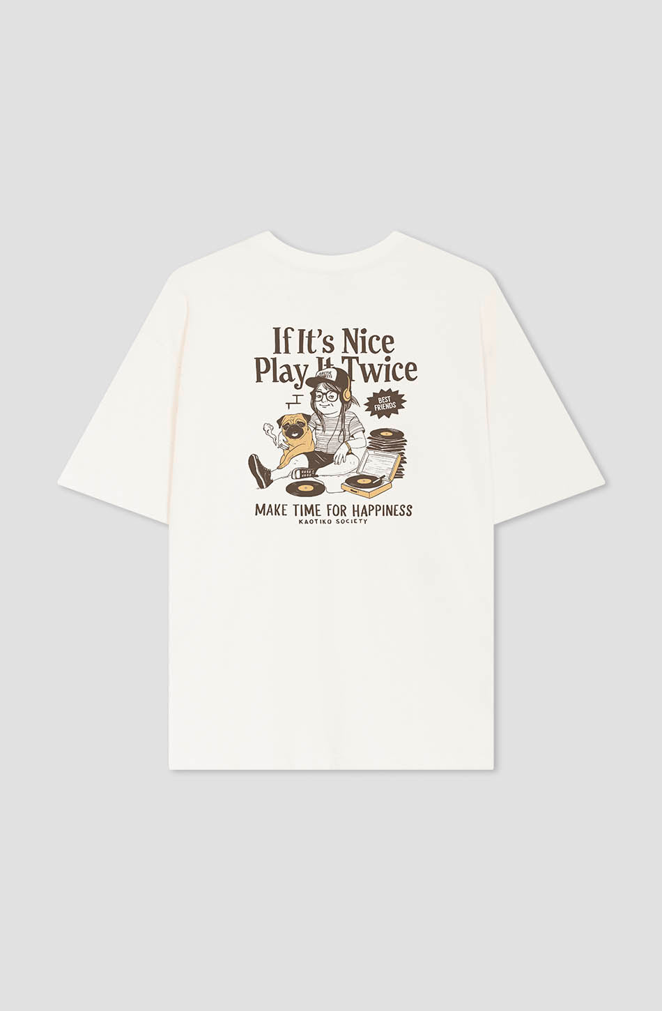 If Its Nice Organic Cotton Ivory T-shirt