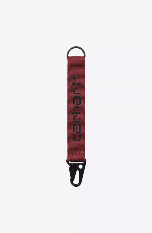 Carhartt WIP Jaden Keyholder Scarlet/Graphite 