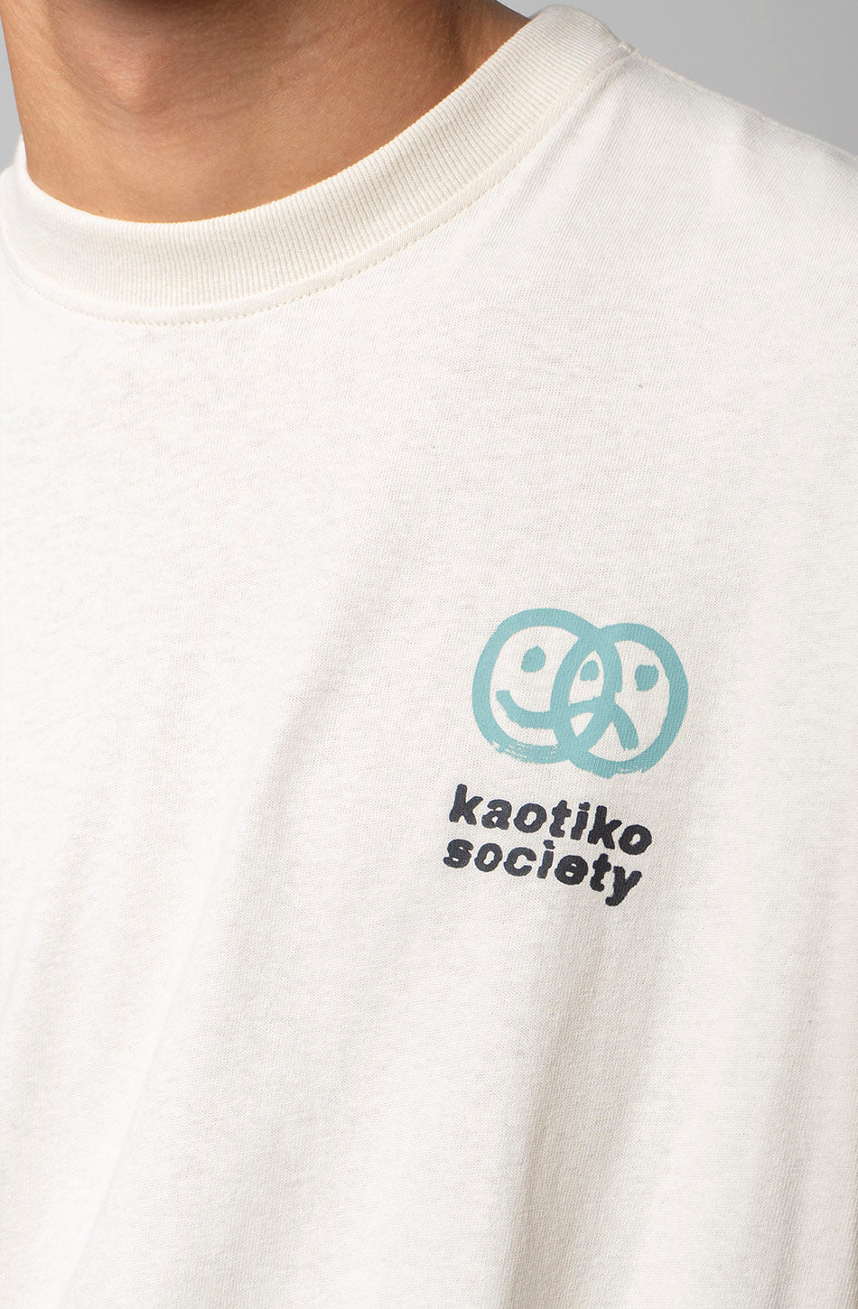 Camiseta Disconnected Your Vision Coton bio Ivoire