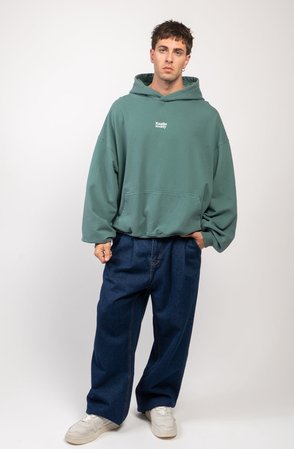 Sudadera Washed Cesare Heura 