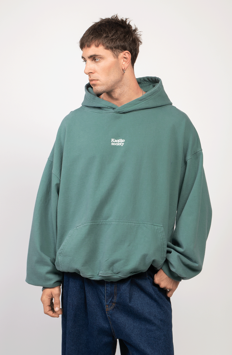 Sudadera Washed Cesare Heura 
