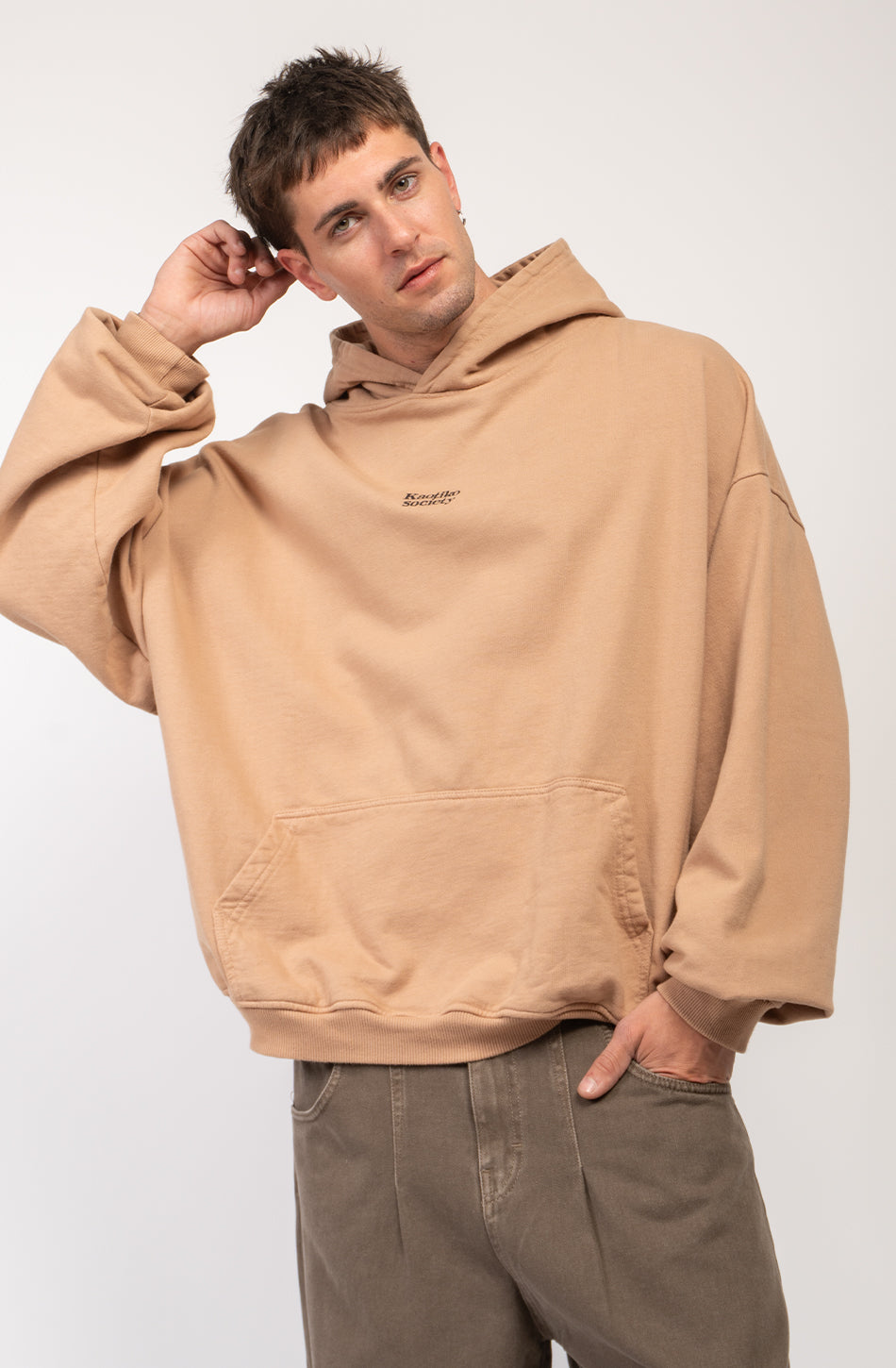 Washed Cesare Sand Sweatshirt