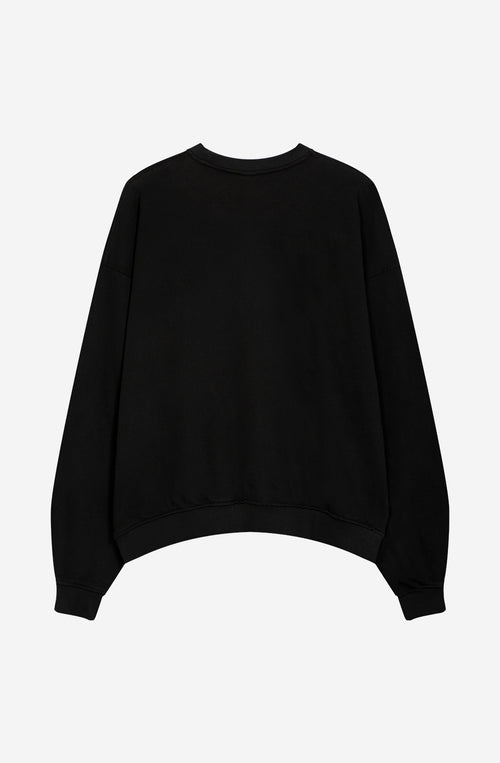 Washed Dachshund Black Sweatshirt