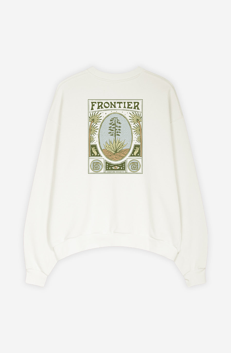 Sudadera Frontier Organic Cotton Ivory
