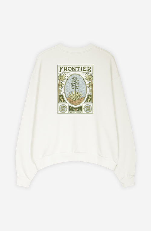 Sudadera Frontier Organic Cotton Ivory
