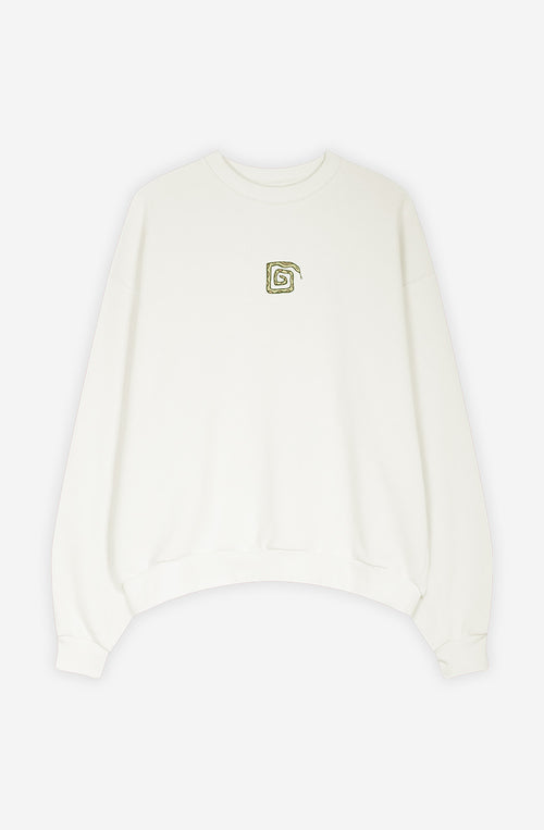 Sudadera Frontier Organic Cotton Ivory