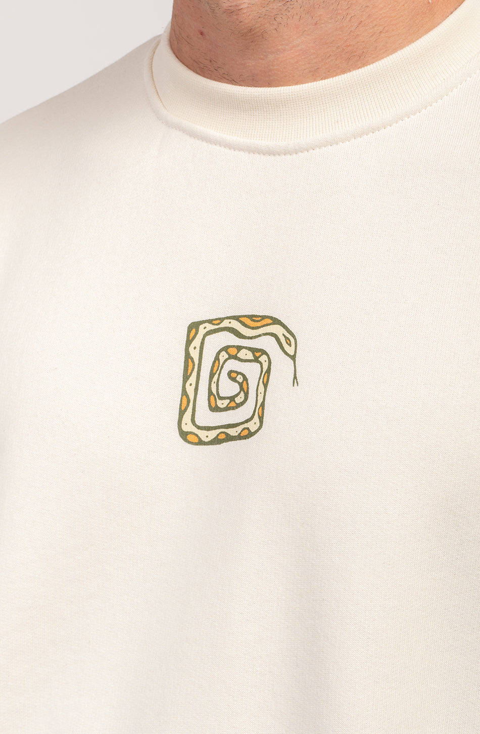 Sudadera Frontier Organic Cotton Ivory