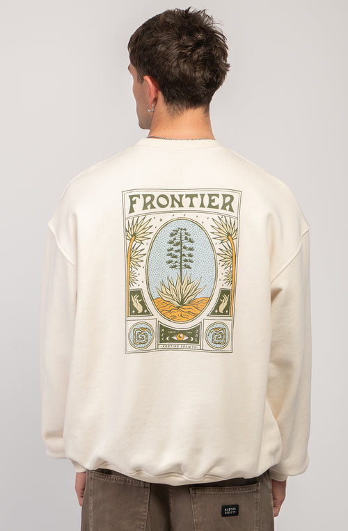 Sudadera Frontier Organic Cotton Ivory