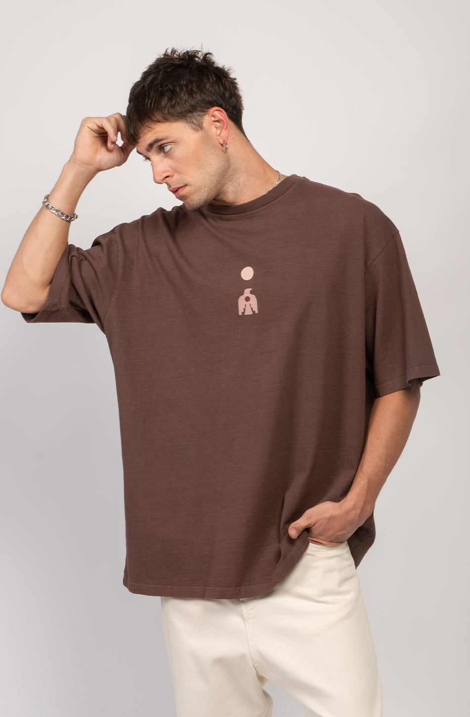 Element – ​​West – Braunes T-Shirt