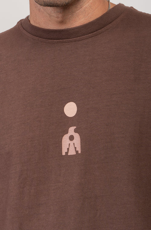 Element – ​​West – Braunes T-Shirt