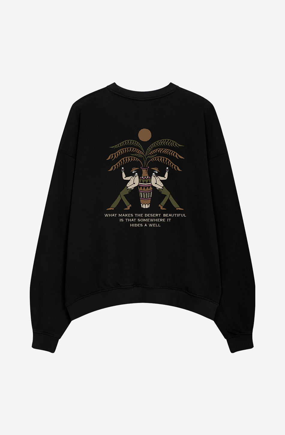 Sweat-shirt Mezcal West Black