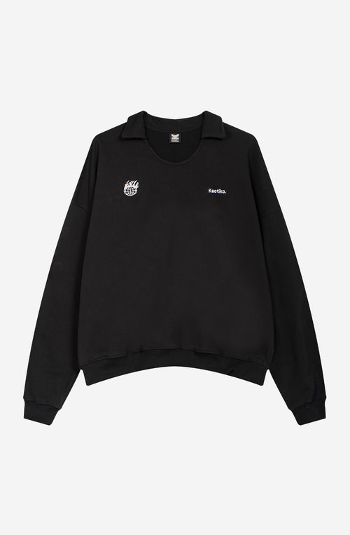 Sudadera Chaos World Black