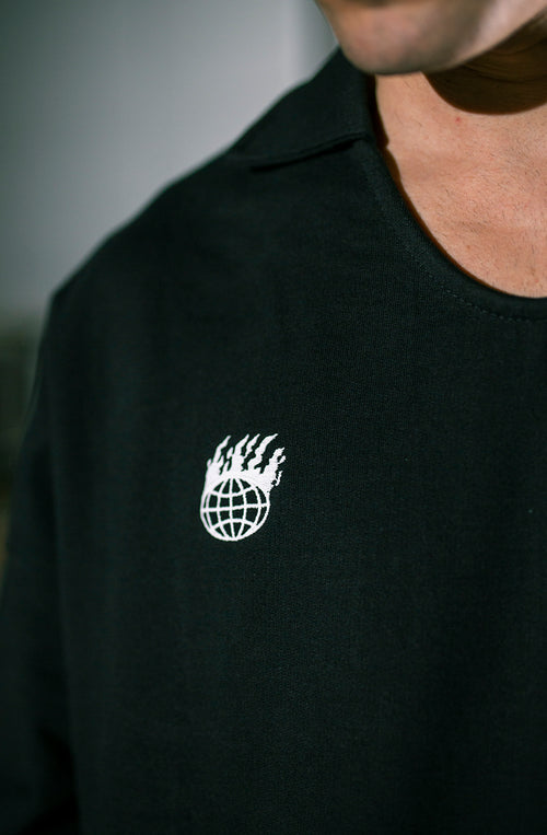 Sudadera Chaos World Black