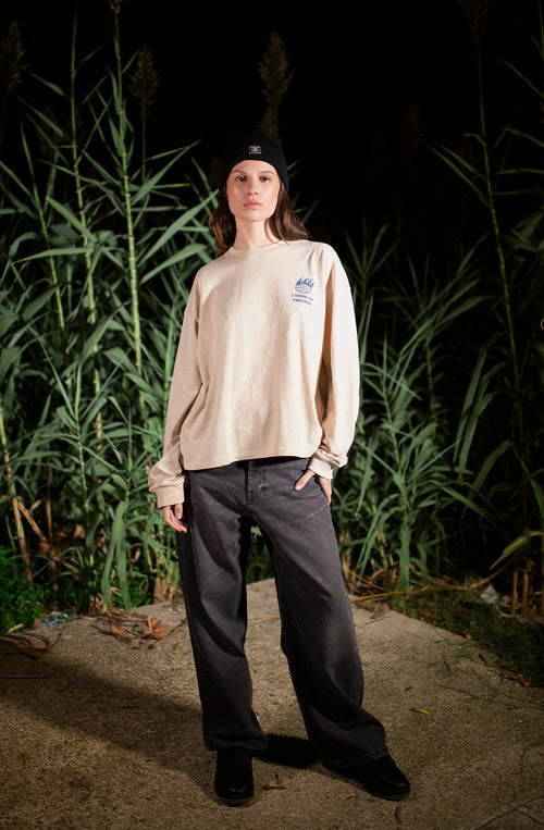 Cosmos Stone Langarm-T-Shirt