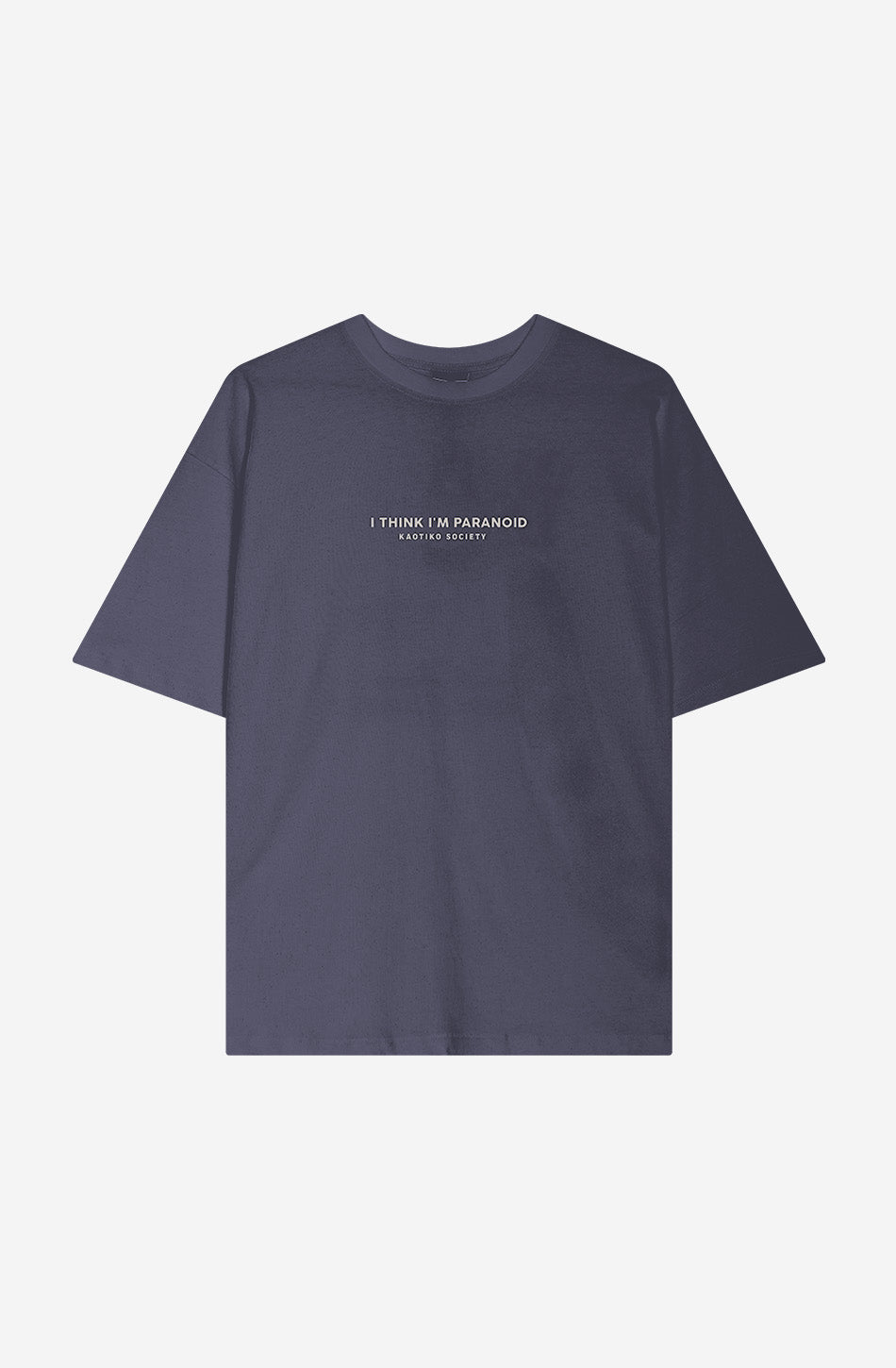 Ich bin paranoid Blau T-shirt