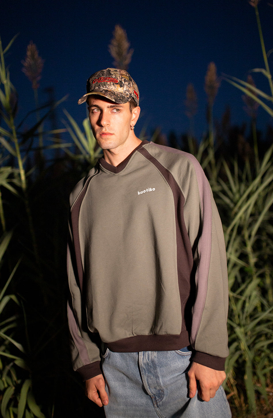 Sudadera Giulio Old Green