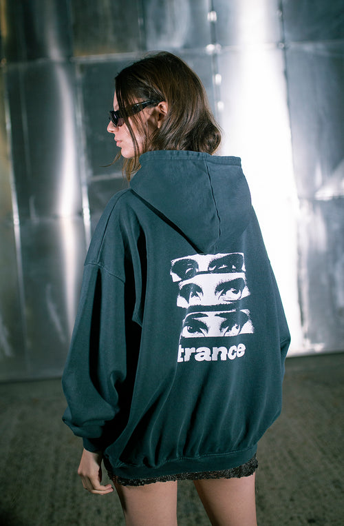Sweatshirt „Washed Trance Lightning Green“