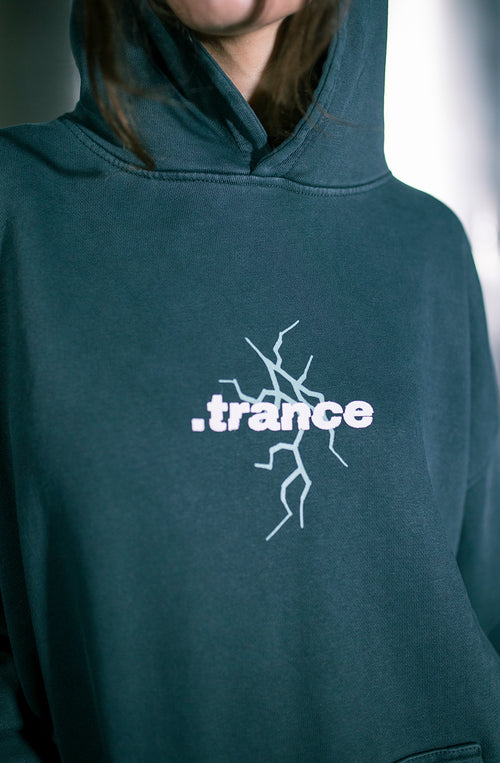 Sweatshirt „Washed Trance Lightning Green“