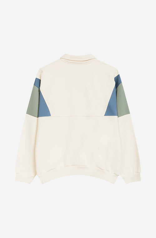 Harry Bone/Preußisch/Altgrünes Polo-Sweatshirt