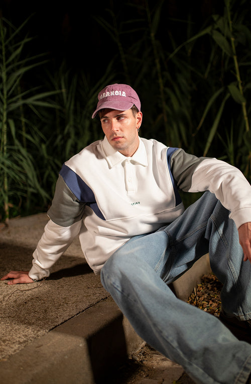 Harry Bone/Preußisch/Altgrünes Polo-Sweatshirt