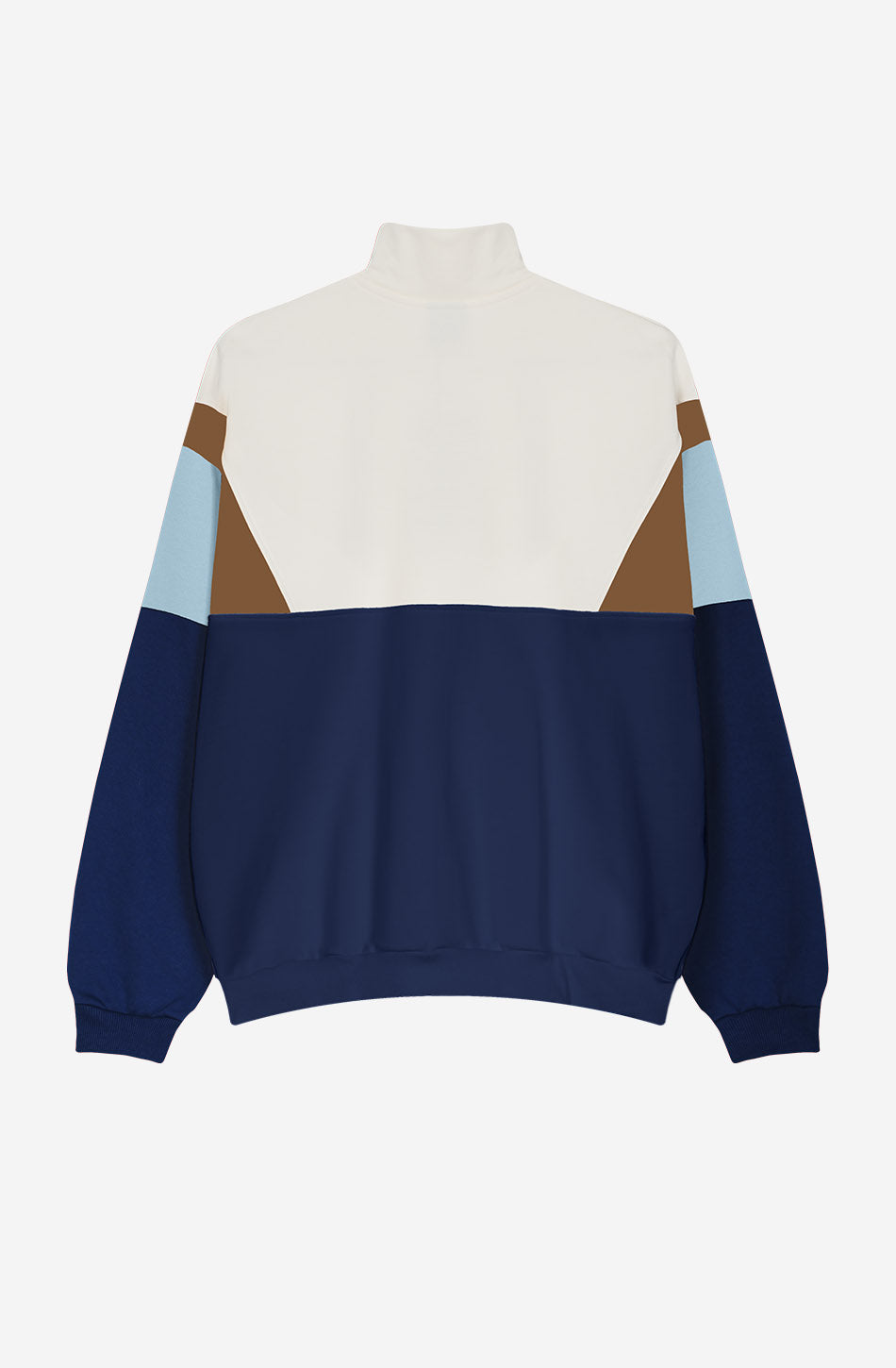 Sweat Arthur Ivory/Navy/Camel/Sky 