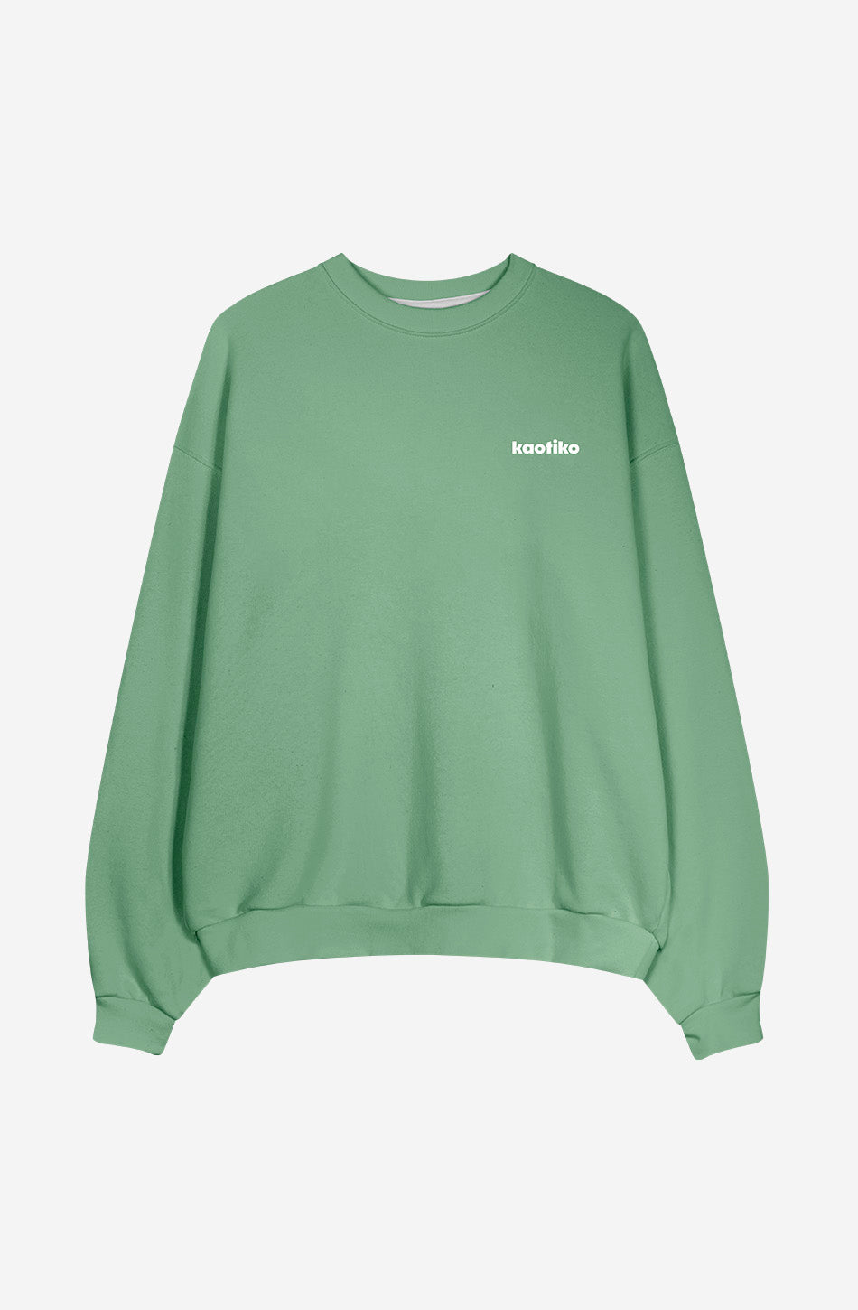 Sudadera Regular Iconic Basil Green